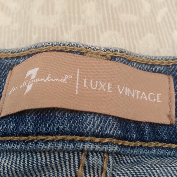 NWOT seven jeans with leopard stripe - Picture 4 of 6